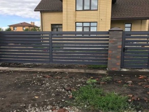 Забор жалюзи 72 метра фото в Лыткарино