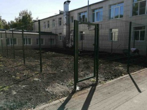 3D заборы для школы 15 метров фото в Лыткарино